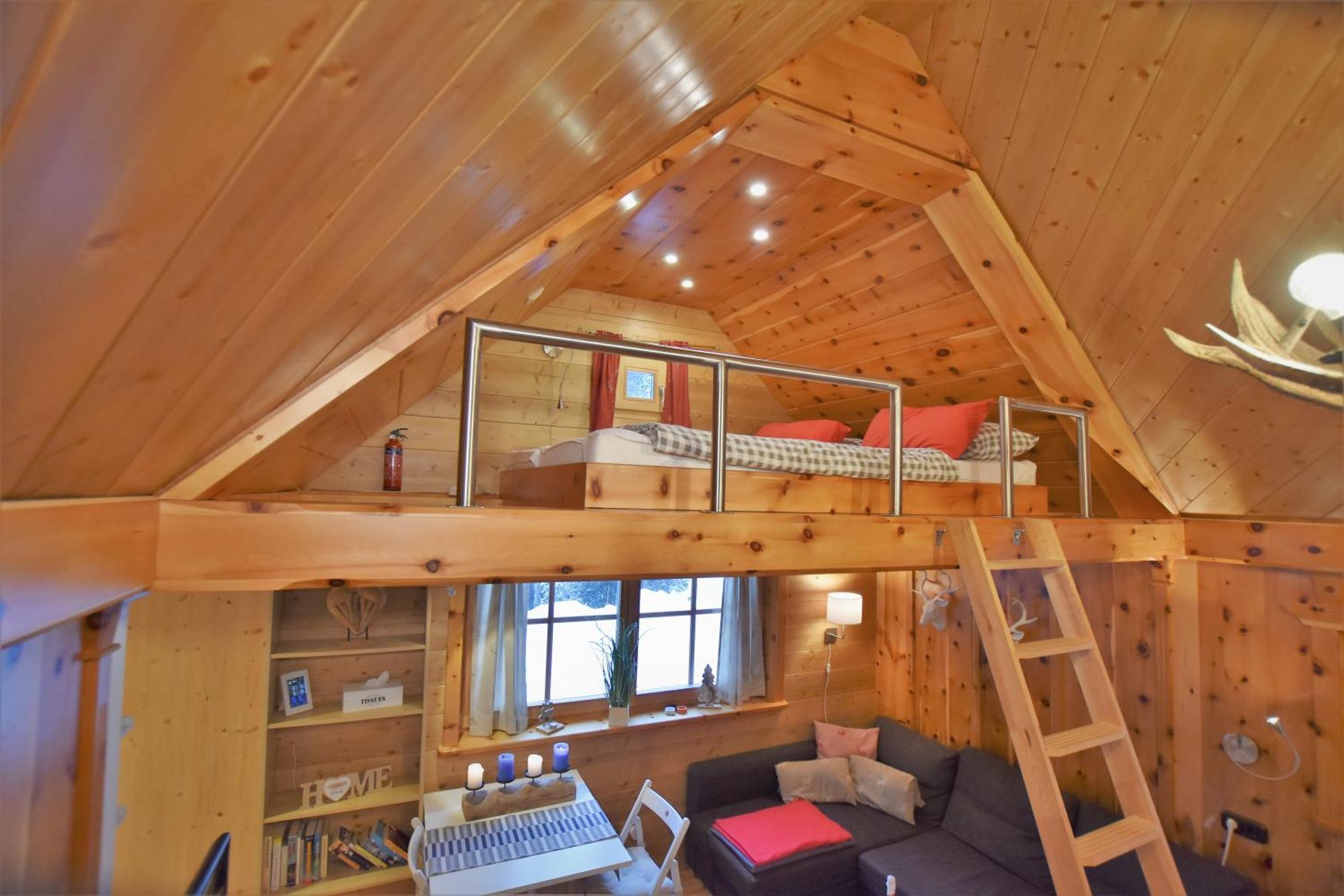 Zirbenwald Chalet Turracher Hohe Exteriör bild